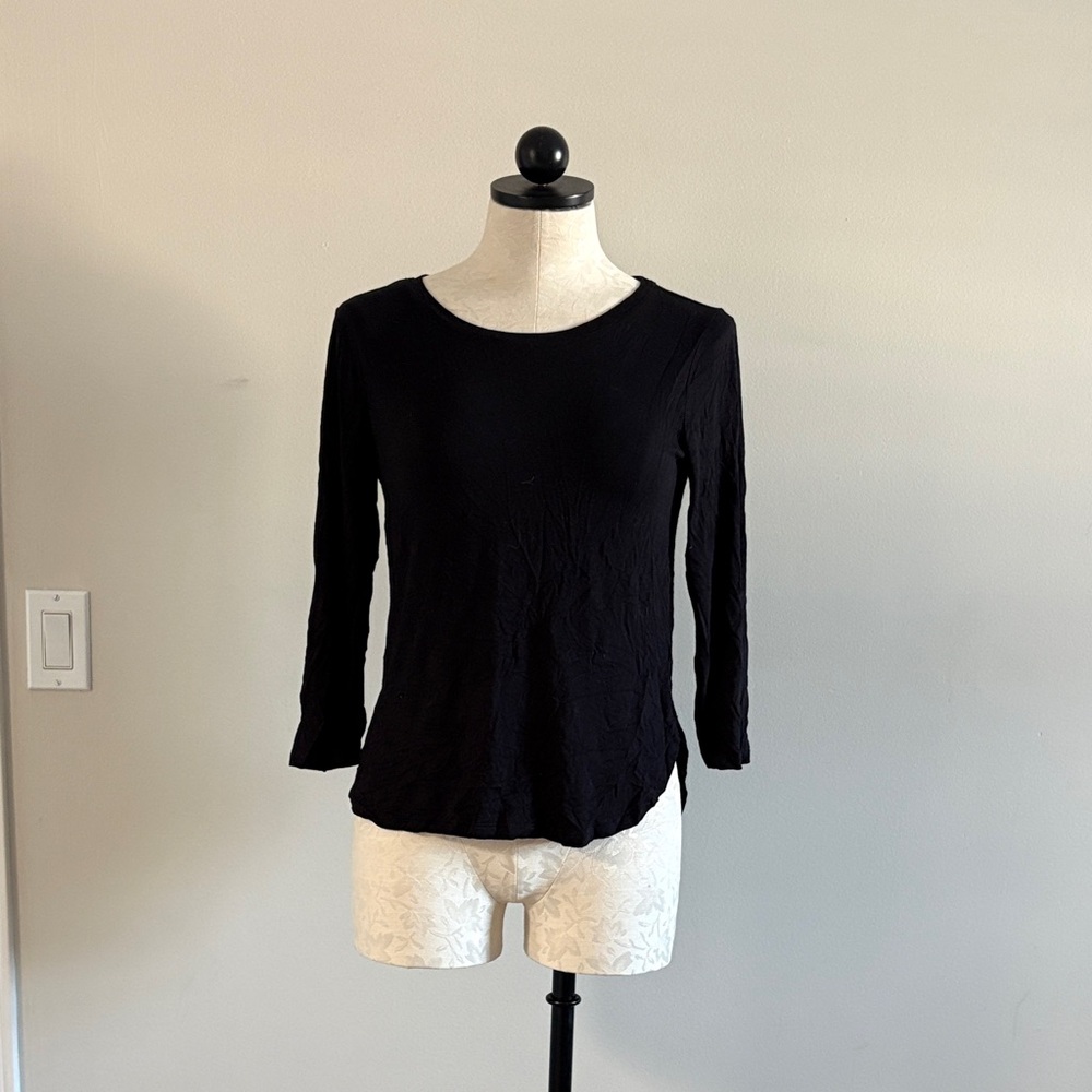 Old Navy Black Long Sleeve Top